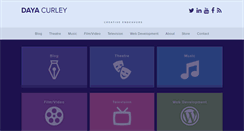 Desktop Screenshot of dayacurley.com